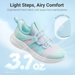Kids’ Lightweight Slip-On Running Shoes