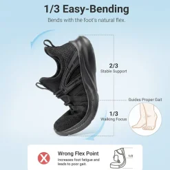 Kids’ Lightweight Slip-On Running Shoes