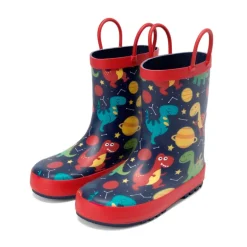 Kids' Low-ordor Natural Rubber Rain Boots