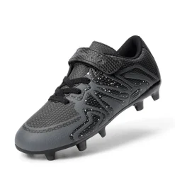 Kids Mesh-Covered EVA Insole Soccer Shoes