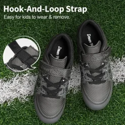 Kids Mesh-Covered EVA Insole Soccer Shoes