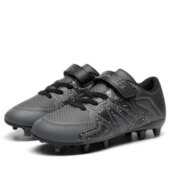 Kids Mesh-Covered EVA Insole Soccer Shoes