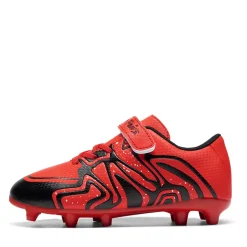 Kids Mesh-Covered EVA Insole Soccer Shoes