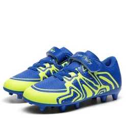 Kids Mesh-Covered EVA Insole Soccer Shoes