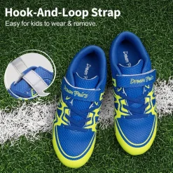 Kids Mesh-Covered EVA Insole Soccer Shoes
