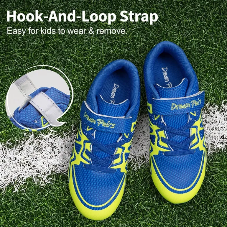 Kids Mesh-Covered EVA Insole Soccer Shoes