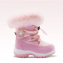 Kids Non-Slip Fur Lined Snow Boots
