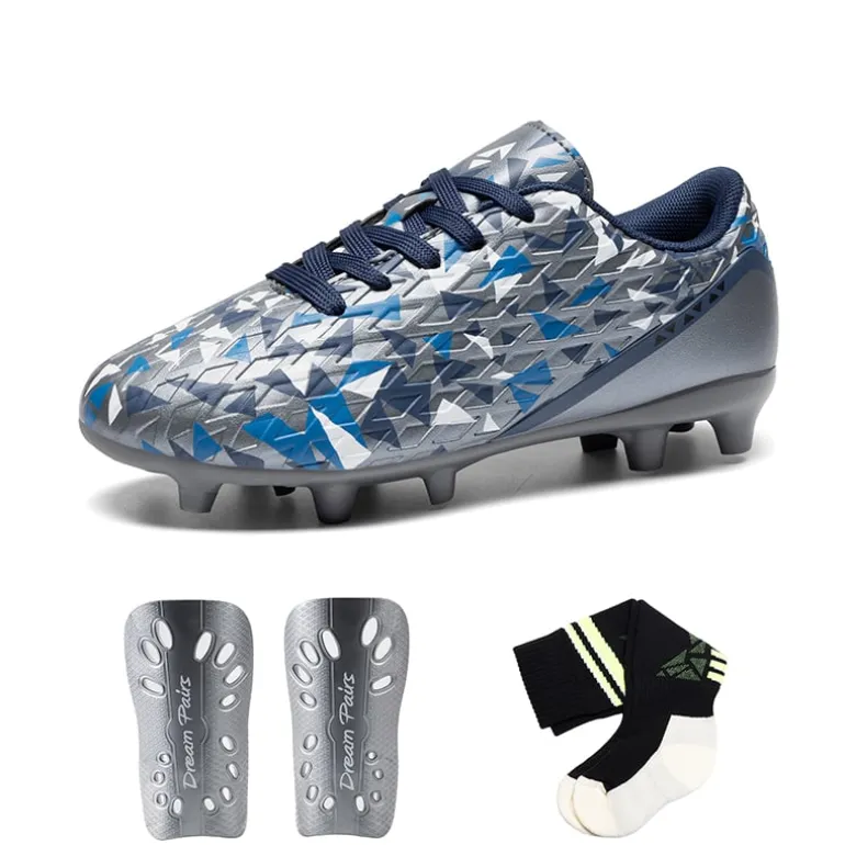 Kids Non-Slip TPU Outsole Soccer Shoes