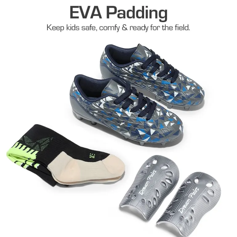 Kids Non-Slip TPU Outsole Soccer Shoes