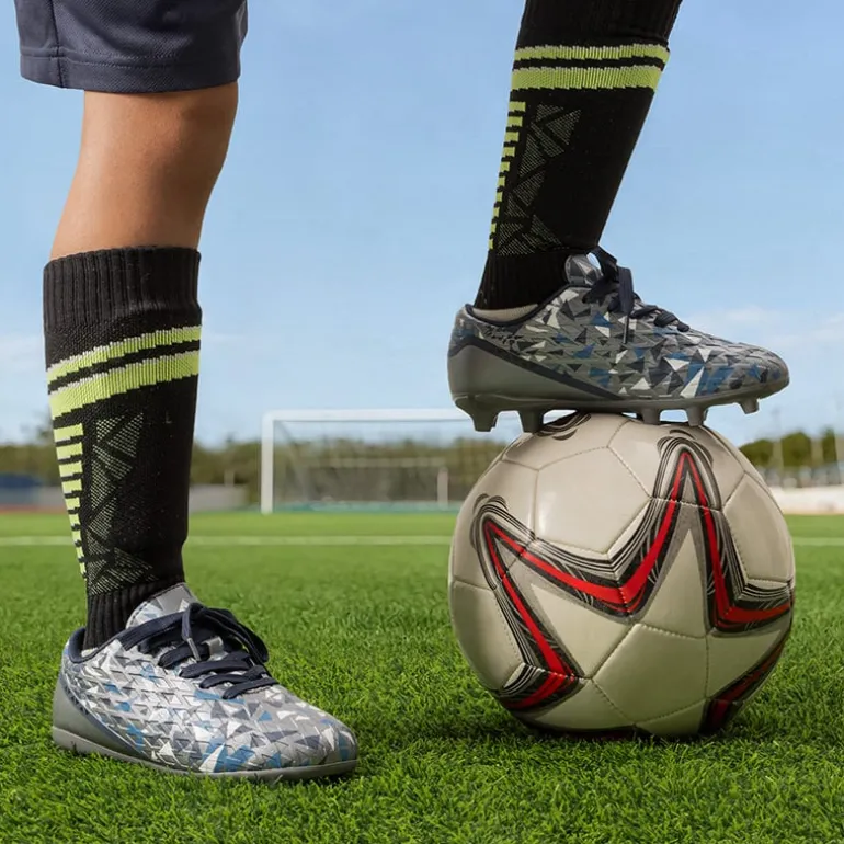 Kids Non-Slip TPU Outsole Soccer Shoes