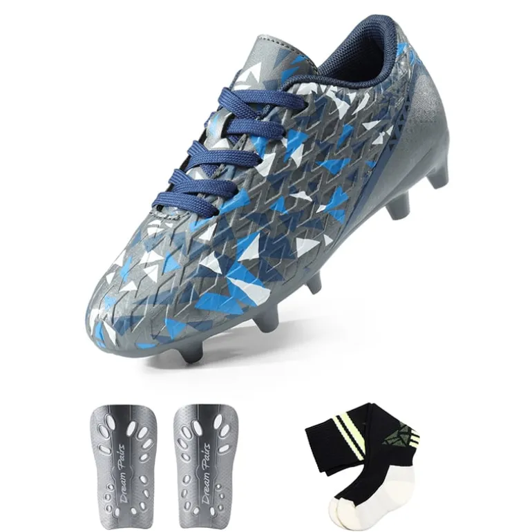 Kids Non-Slip TPU Outsole Soccer Shoes
