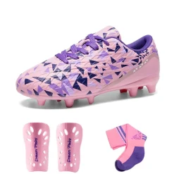 Kids Non-Slip TPU Outsole Soccer Shoes