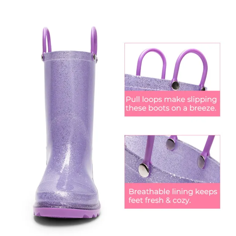 Kids’ Ombre Waterproof Rain Boots
