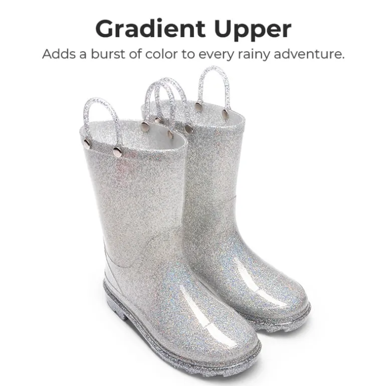 Kids’ Ombre Waterproof Rain Boots