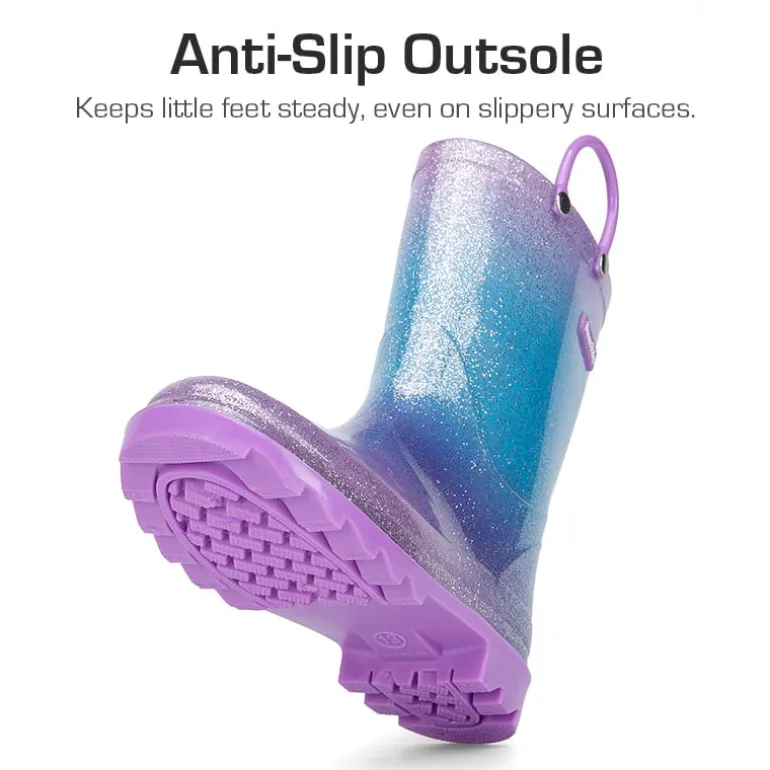 Kids’ Ombre Waterproof Rain Boots