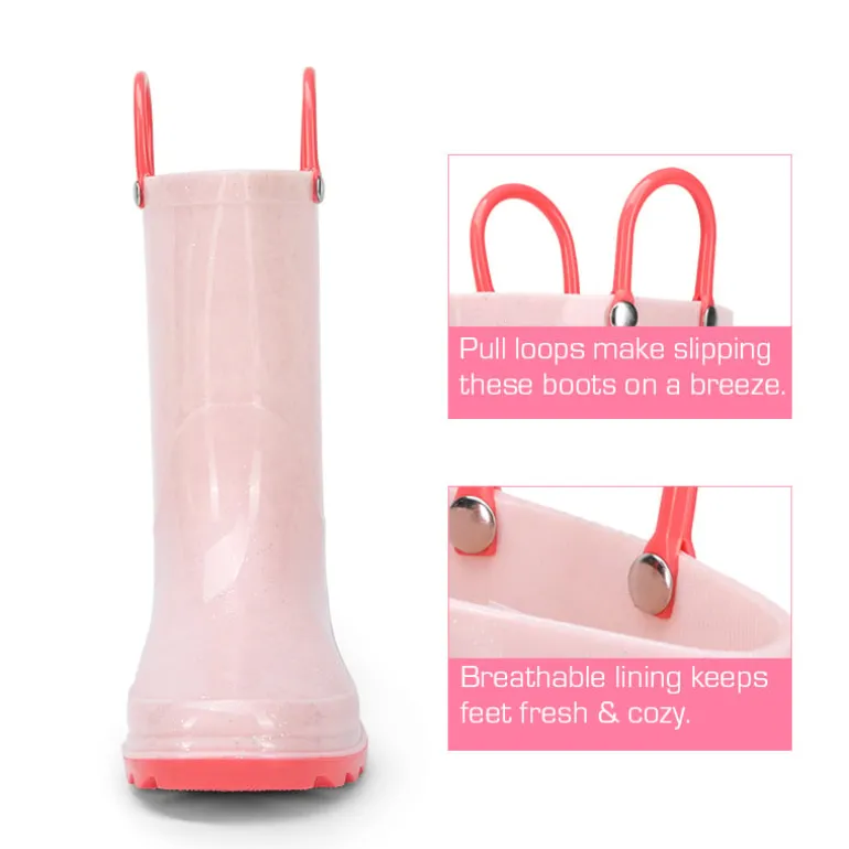 Kids’ Ombre Waterproof Rain Boots