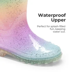 Kids’ Ombre Waterproof Rain Boots