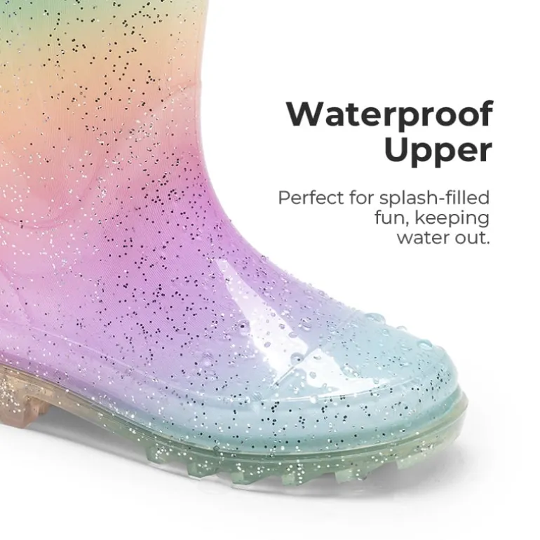 Kids’ Ombre Waterproof Rain Boots