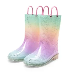 Kids’ Ombre Waterproof Rain Boots