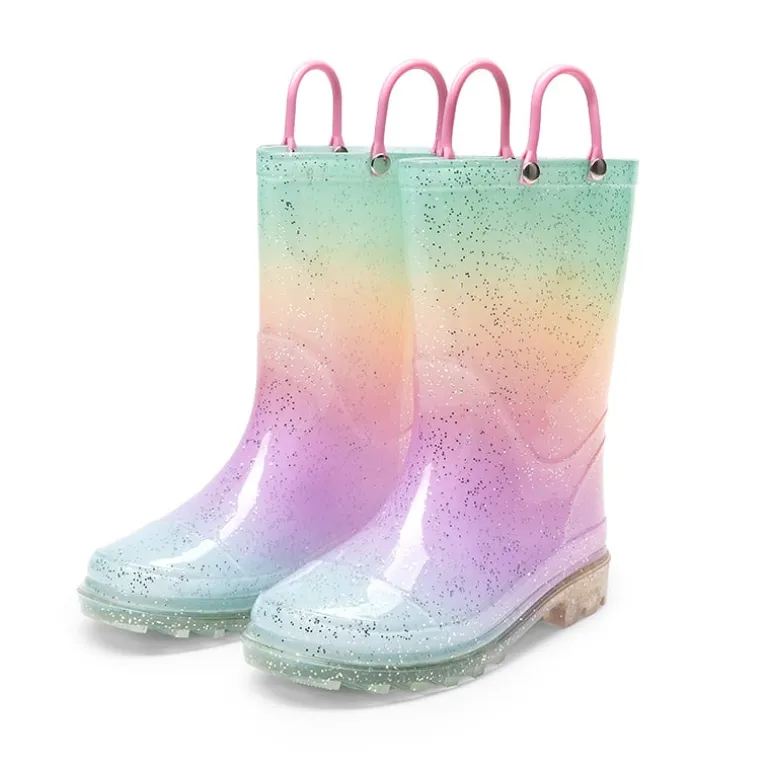 Kids’ Ombre Waterproof Rain Boots