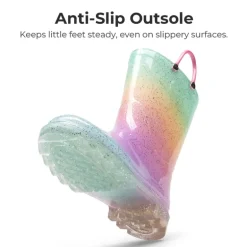 Kids’ Ombre Waterproof Rain Boots