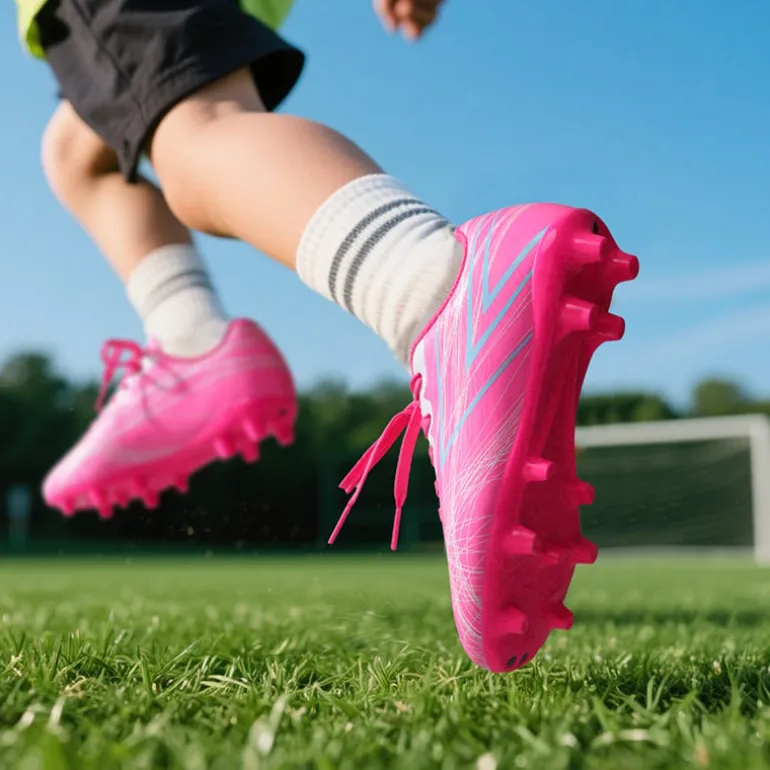 Kids’ Performance Soccer Cleats for Natural Grass