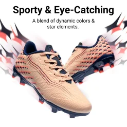 Kids’ Soccer Cleats with Three-Zone Studs