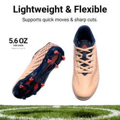 Kids’ Soccer Cleats with Three-Zone Studs