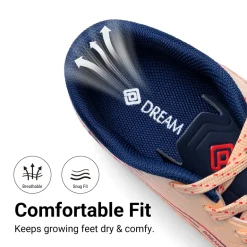 Kids’ Soccer Cleats with Three-Zone Studs