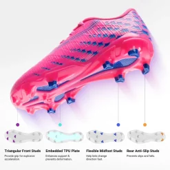 Kids’ Soccer Cleats with Three-Zone Studs