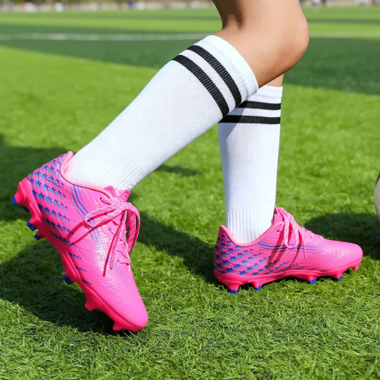 Kids’ Soccer Cleats with Three-Zone Studs