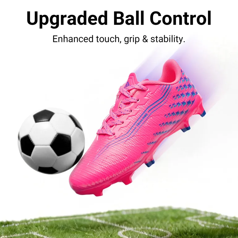 Kids’ Soccer Cleats with Three-Zone Studs
