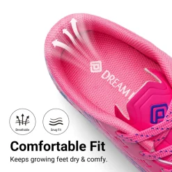 Kids’ Soccer Cleats with Three-Zone Studs