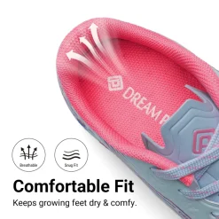 Kids’ Soccer Cleats with Three-Zone Studs