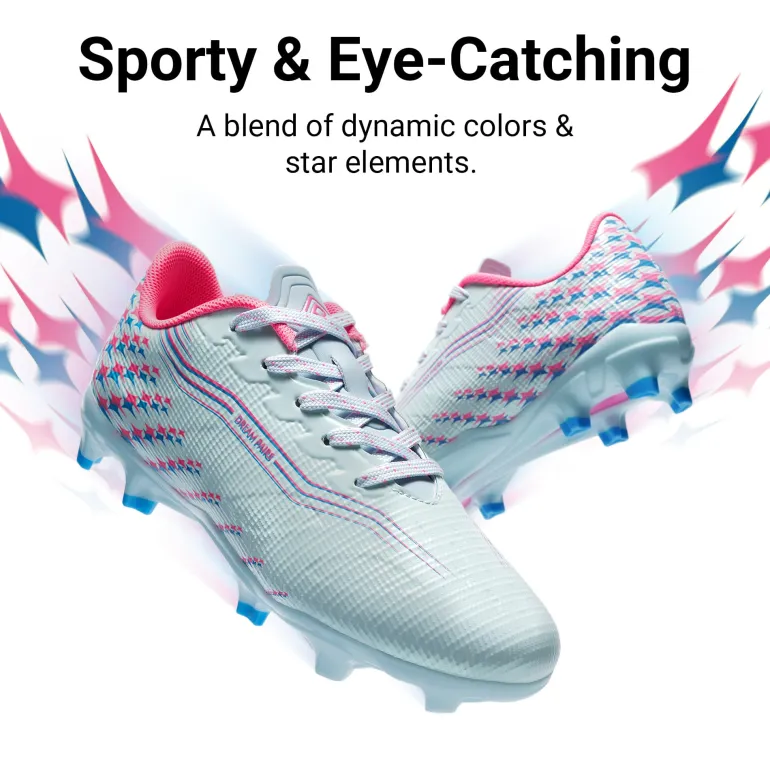 Kids’ Soccer Cleats with Three-Zone Studs