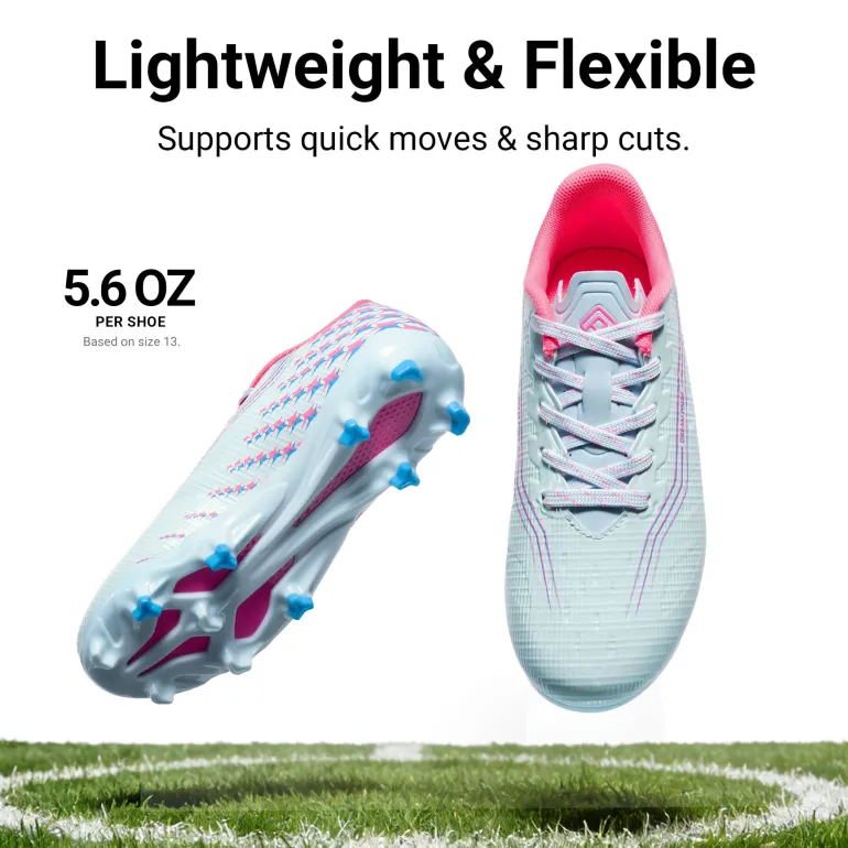 Kids’ Soccer Cleats with Three-Zone Studs