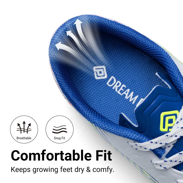 Kids’ Soccer Cleats with Three-Zone Studs