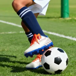 Kids’ Soccer Cleats with Three-Zone Studs
