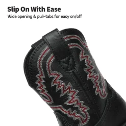 Kids Square-Toe Western Cowboy Boots