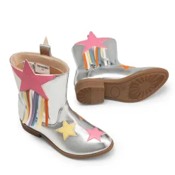 Kids Star Tassel Cowgirl Boots