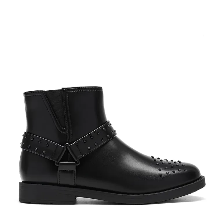 Kids Studded Detail Fashion Boots
