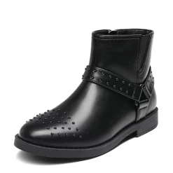 Kids Studded Detail Fashion Boots