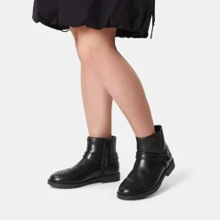 Kids Studded Detail Fashion Boots