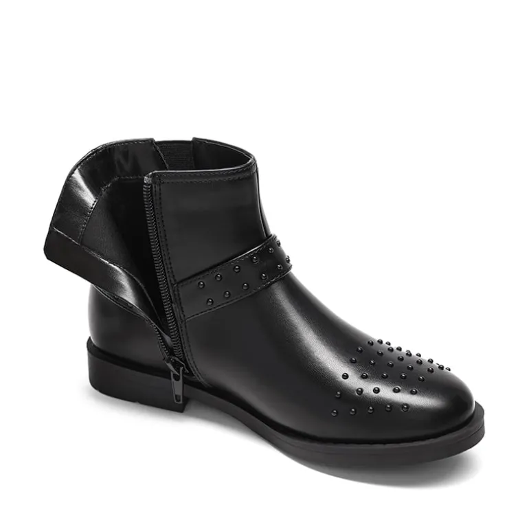 Kids Studded Detail Fashion Boots