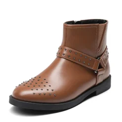 Kids Studded Detail Fashion Boots