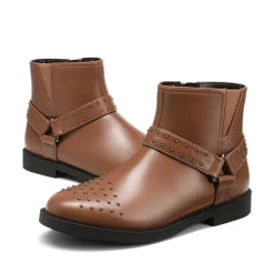 Kids Studded Detail Fashion Boots