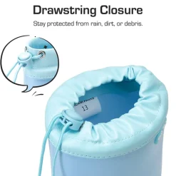 Kids’ Waterproof Drawstring Rain Boots