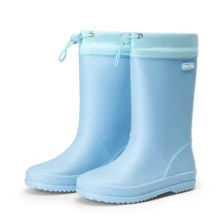 Kids’ Waterproof Drawstring Rain Boots