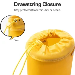 Kids’ Waterproof Drawstring Rain Boots