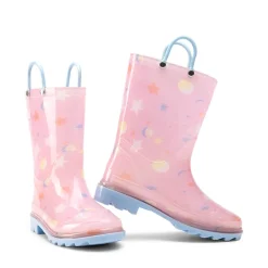 Kids’ Waterproof Handle-Top Rain Boots